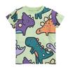 Dinosaur Summer Baby and Infant 3-Year-Old Round Neck Short-Sleeved T-shirt