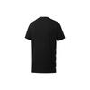Reebok Side Logo Print Crew Neck Casual Short Sleeve T-Shirt Unisex Tops Black FK2516