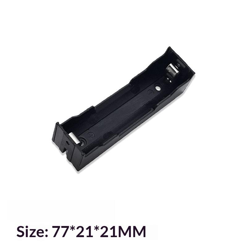 1Pcs 18650 Parallel Battery Box Shell 18650 Parallel 1/2/3/4 Slot Battery Holder Storage Box Case Diy Accessories