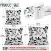 Geometric Leaves Cushion Covers Pillowcase Fantasy-Inspired Decor For Your Home Sofa Cushion Cover Living Room Bed Car Decor