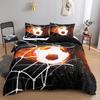 Soccer Duvet Cover Twin Football Kids Bedding Set Soft 3D Quilt Cover Boys Teens Football Lovers King Polyester Comforter Cover