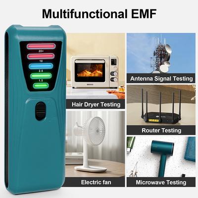 Electromagnetic Radiation Tester Digital LCD EMF Meter High Accuracy Electric Magnetic Field Paranormal Investigation Equipment