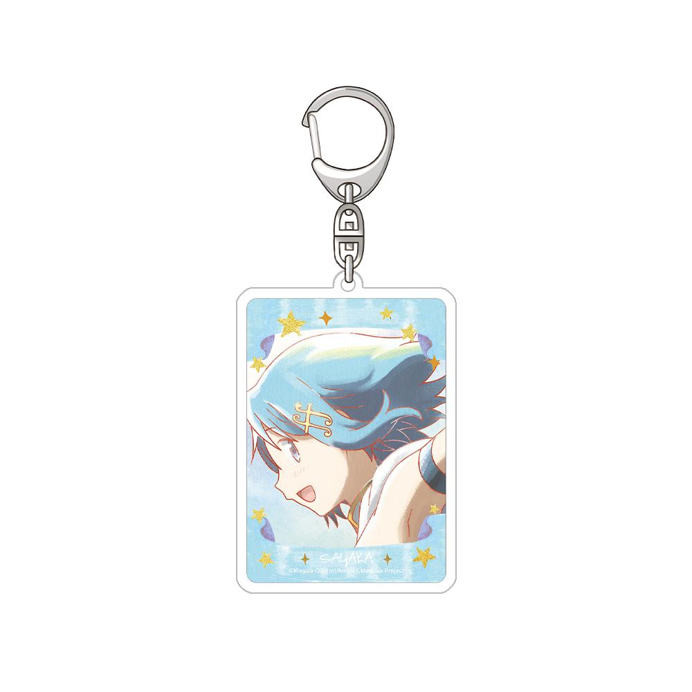 Puella Magi Madoka Magica Kaname Madoka Akemi Homura Miki Sayaka Tomoe Mami Sakura Kyōko Official Acrylic Keychain Bag pendant