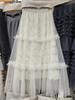 2026 Early Spring Multi-layer Slimming A-line Lace Mesh Skirt for Women