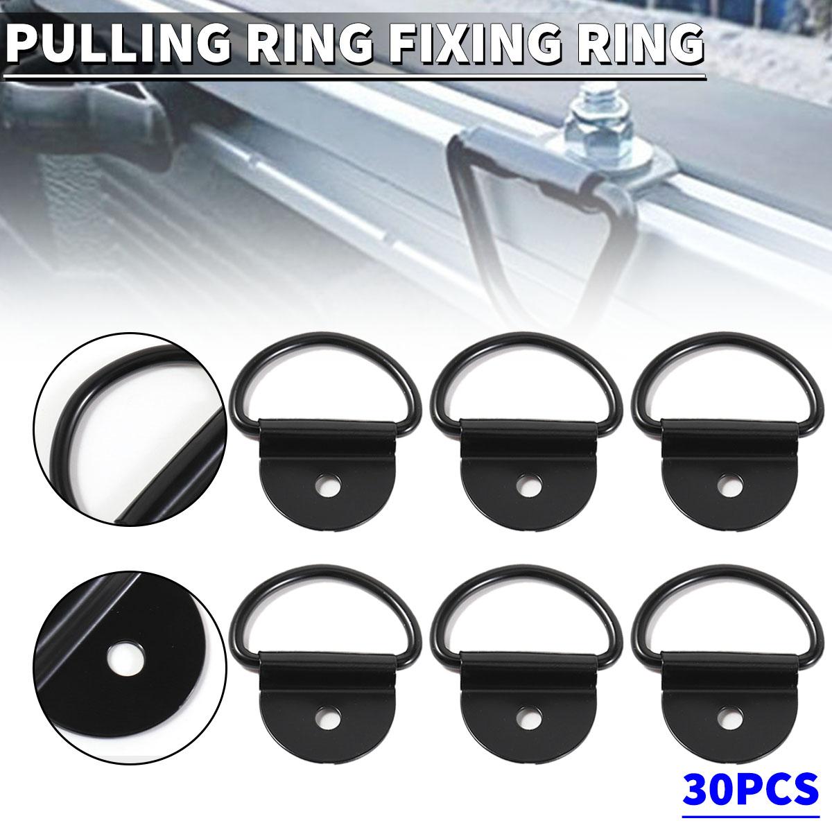 

PDTO Новые 30 шт. сверхмощные D-образные кольца для крепления из нержавеющей стали, универсальная точка крепления