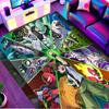Ben 10 Cartoon Print Rug, Washable Floor Carpet, For Entryway Dorm Laundry Room Office Study, Home Decor Birthday Christmas Gift