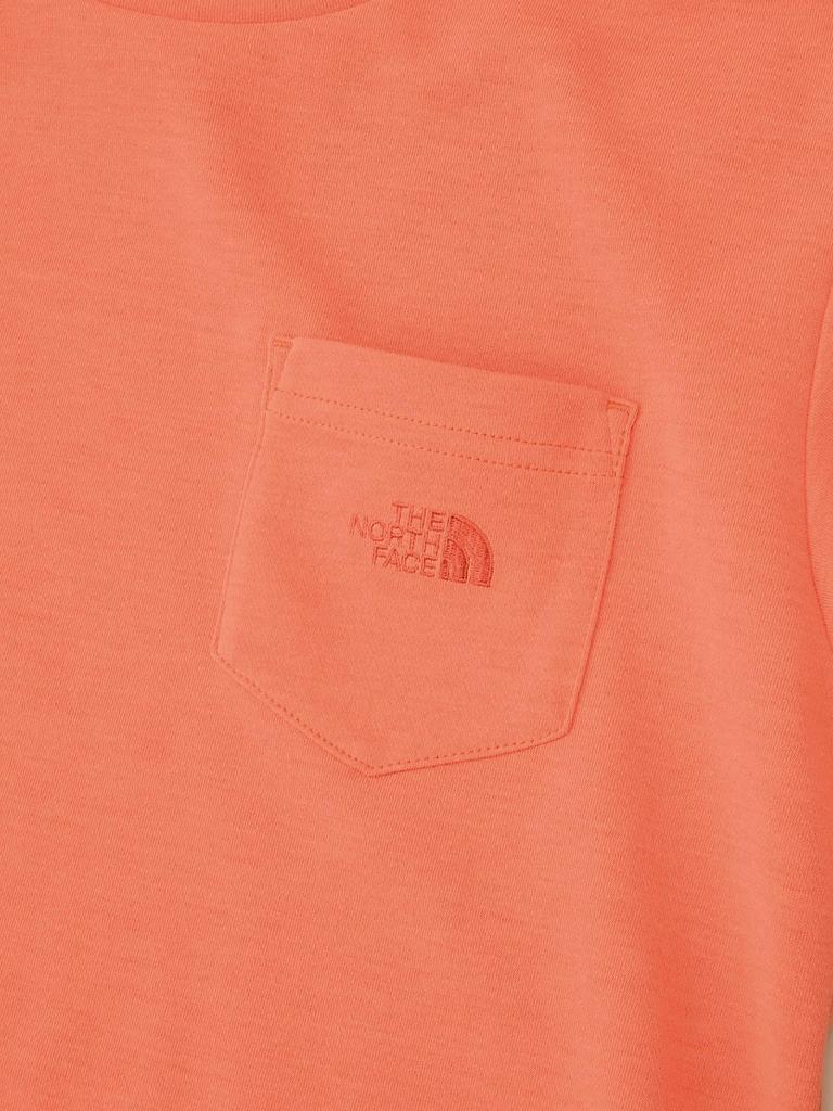 The North Face Long Sleeve Heat Protection Living Size 160 Tee, Coral,