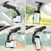 Universal Sun Visor Car Phone Holder - Multi-Function Direct View Navigation Support