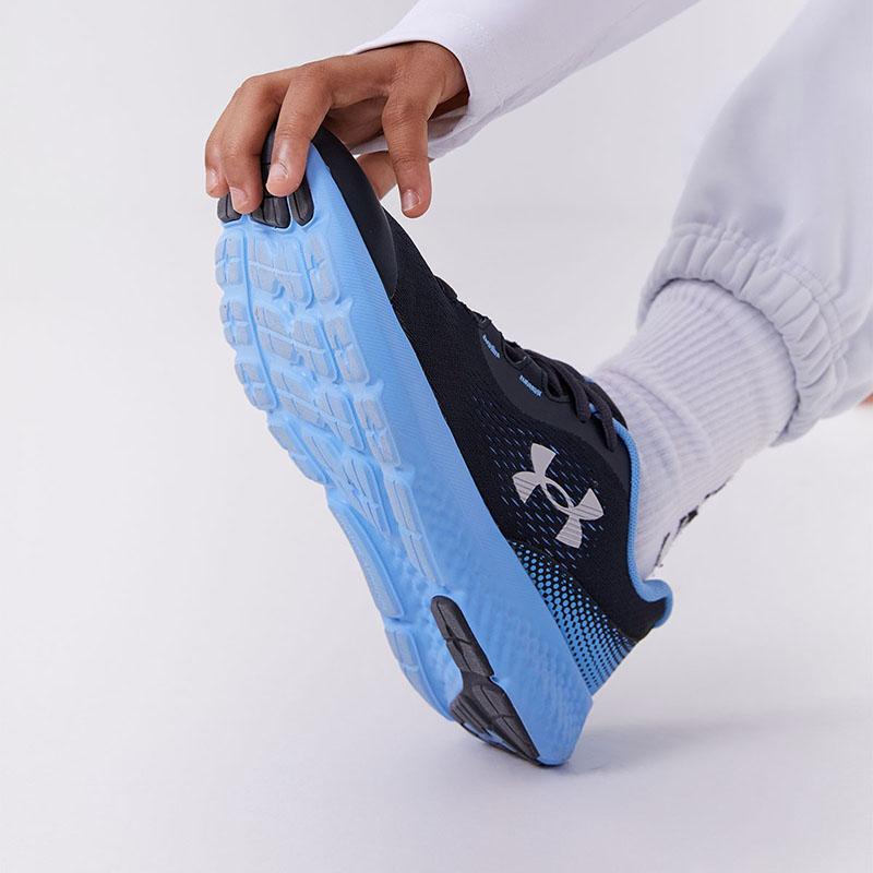 Under Armour Fashion Versatile Shock Absorption Support Durable Lightweight Breathable Quick-Drying Non-Slip Anti-Kick Kids Running Shoes 3027111