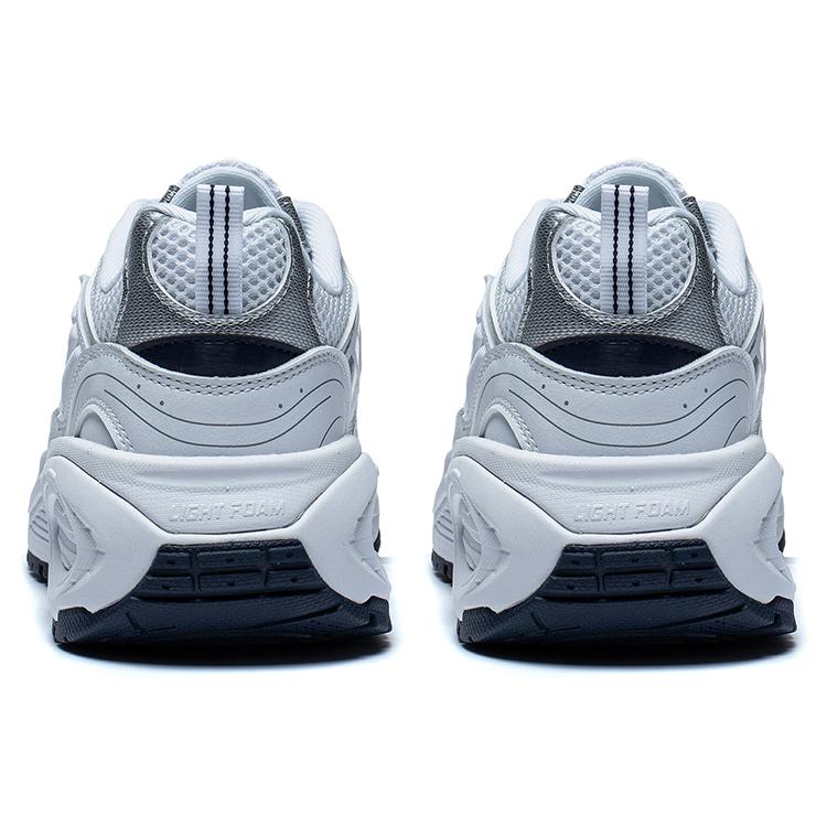 Li Ning Textile, Synthetic Leather Comfortable Slip Resistant Abrasion Resistant Low top Sports Casual Shoes Women's AGCT050-2