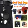 1PC Waist-Belt Golf Ball Bag Professional Golf Ball Waist Pouch Portable Mini Golf Bag Durable Stylish Design for Golf Enthusiasts