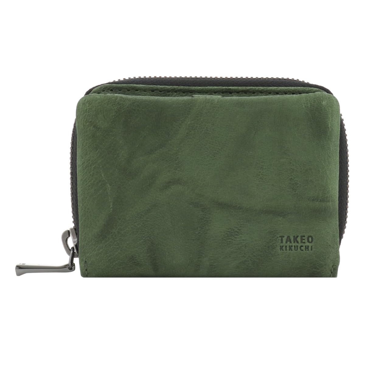 

Coin Purse Coin Case Card Case Limited Color Bifold Genuine Leather Oyster 720621 TAKEO KIKUCHI Multi Case Key Chain Sheep Leather Leather Green