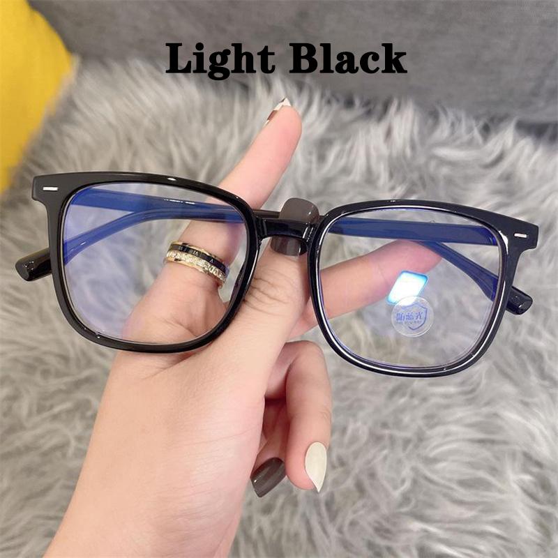 Transparente Computerbrillenfassung Damen Herren Blaulichtfilter Quadratisch Rund Brille zum Blocken Optische Brille