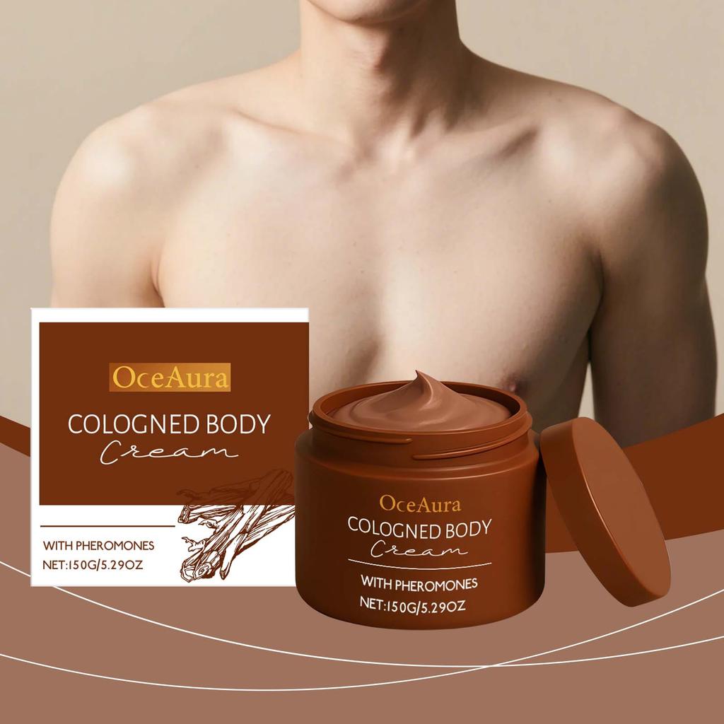 Cologne Fragrance Body Cream All-day Hydration Tailored To Men's Skin Needs Nourish Moisturize Body Skin After Showering