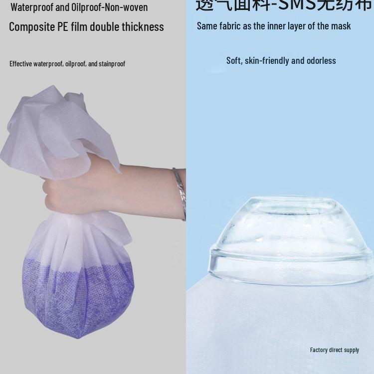 100 Disposable Non-Woven Breathable Bed Sheets with Hole, Oil-Proof for Beauty Salon Massage and Foot Bath