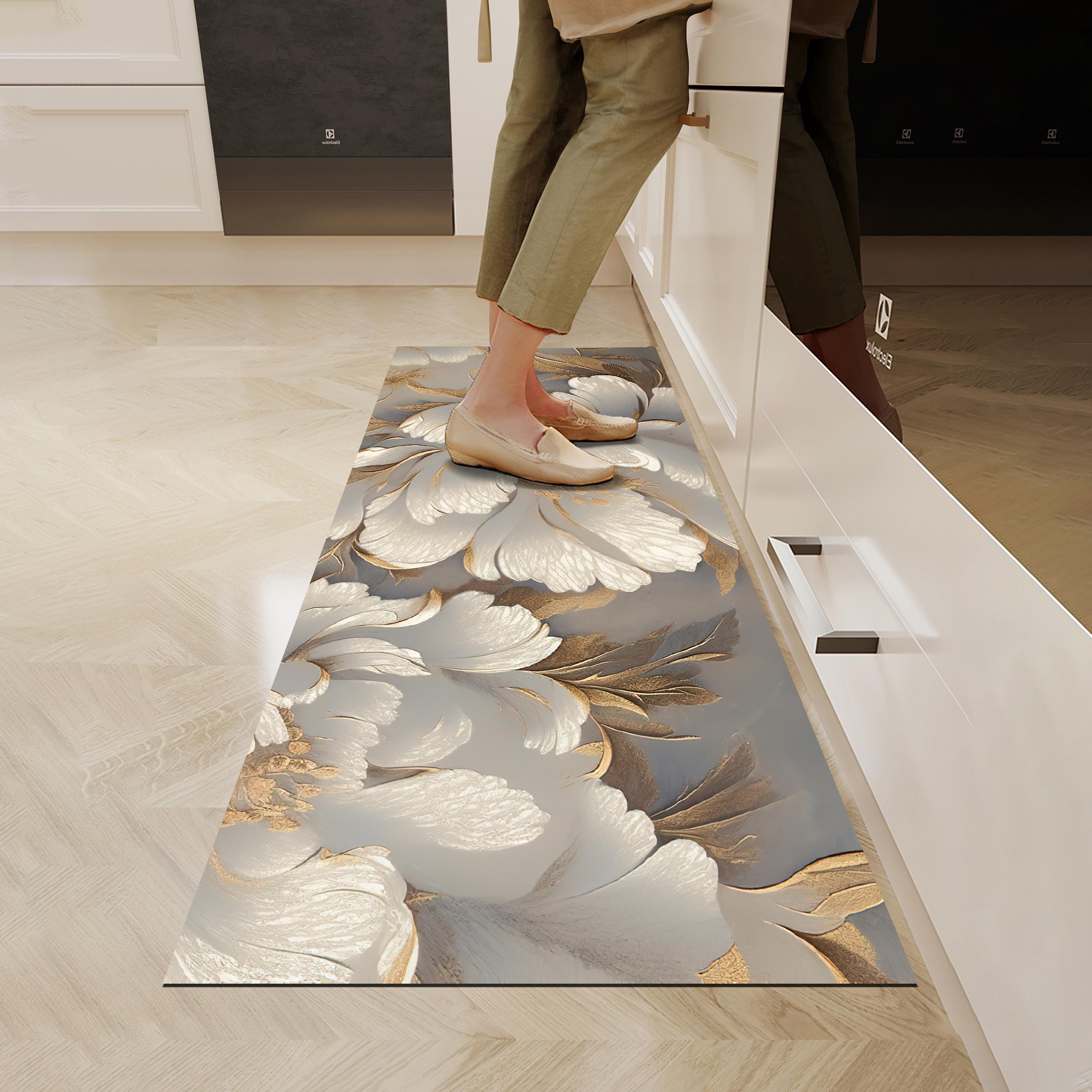 

Printed Kitchen Rug Hallway Entrance Doormat Home Living Room Children Bedroom Floor Decor Carpet Bathroom Door Non Slip Mat 40x60cm