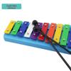 13-Tone Aluminum Glockenspiel for Early Childhood Education - Colorful Hand-Knocked Percussion