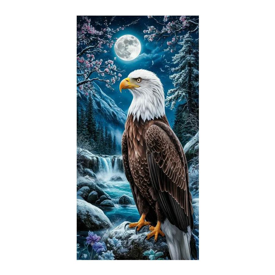 Diy Diamond Painting New Collection Eagle Full Square Round Drill Rhinestone Embroidery Animal Birds Mosaic Cross Stitch Kits Wall Decor