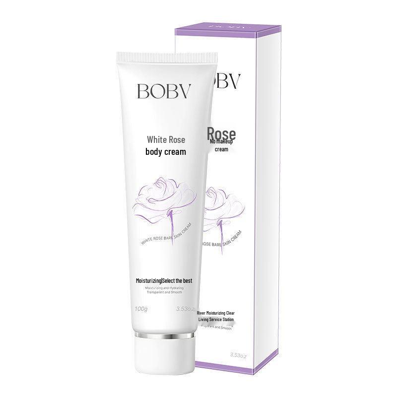 BOBV White Rose Body BB Cream: Hydrating, Brightening, Lightweight Formula for Radiant Skin White Rose Body BB Cream