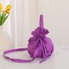 Women'S Casual Ethnic Style Handbag Drawstring Closure Handbag, Versatile Everyday Handbag for Women, Stylish & Functional Design Crossbody Bag