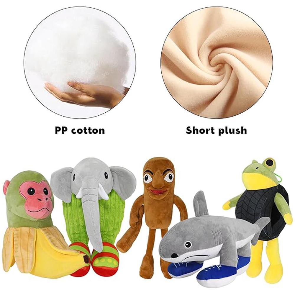 Italian Brainrot Plush Chimpanzini Bananini for Boys Girls & Adults Unique Funny  Gift for Birthday Party Home Office Desk