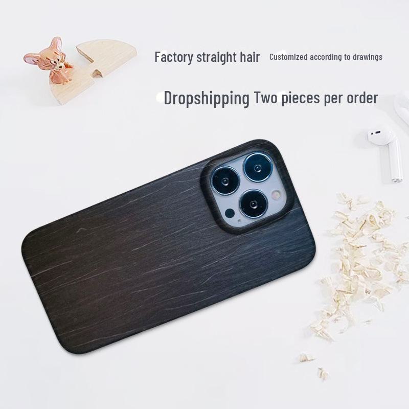 "iPhone 13 Pro/Pro Max Wooden Aramid Fiber Protective Case"