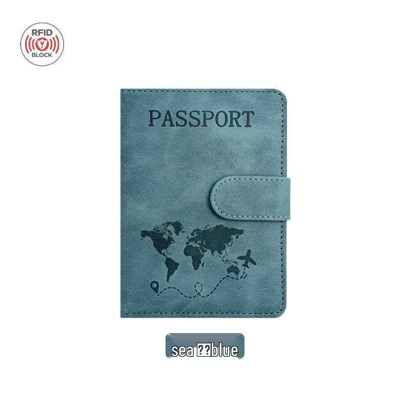 

Кошелек для паспорта с RFID-защитой: Многофункциональный держатель из ПУ кожи для паспортов, SIM-карт и документов