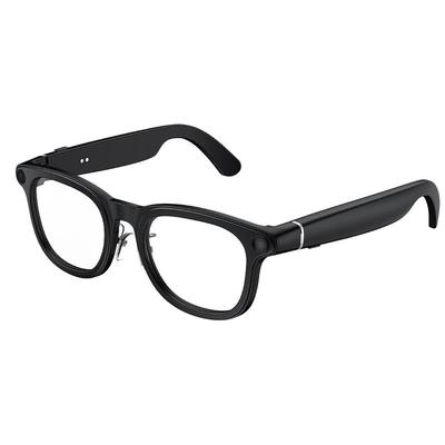 X01 HeyCyan 800W Anti-shake Smart Glasses with Bluetooth Calls, AI Voice, and Charging Case.