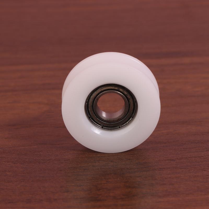 1/2 Buc 8*28*9Mm Rola cu Canelură U Plastic 688 Rulment Roată de Scripete/Antrenare, Roată de Ghidare Pom/Roată de Ridicare Peste Linie