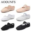 Girls Women Ballet Slippers Ballet Shoes Adult Split Sole Gymnastics Training Shoes Canvas Soft Kids Ballerina Dance Shoes
