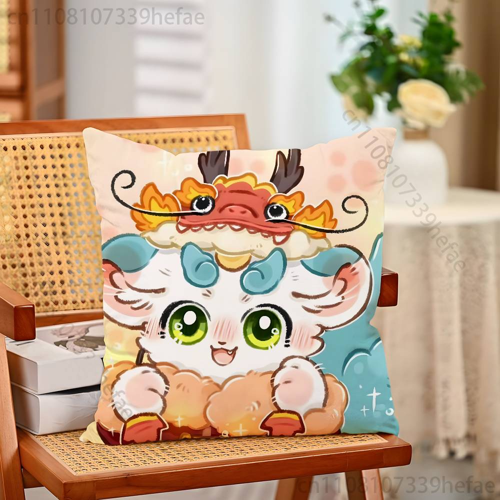 Fabulous Beasts Throw Pillow Case For Decoration 30cm 50cm 55cm Square Home Pillowcase Case