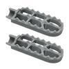 Anti Slip Foot Pegs for Dirt Bike Motorcycle, PLA Offroad Footrest, Universal Wide Lattice Grip for Trail Riding