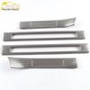 MKC Stainless Steel Bumper Sill Protector and Welcome Pedal Decorative Sticker