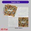 20pcs Disposable Napkins with Wansheng Pumpkin Pattern Print for Wedding,Parties,and Daily Use for Thanksgiving Fall Christmas Table Decoration