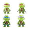 Tartarughe Ninja Mutanti Adolescenti Action Figures Confezione da 4 Bambole Articolate Cartoon Giocattoli Anime Classici Regalo da Collezione
