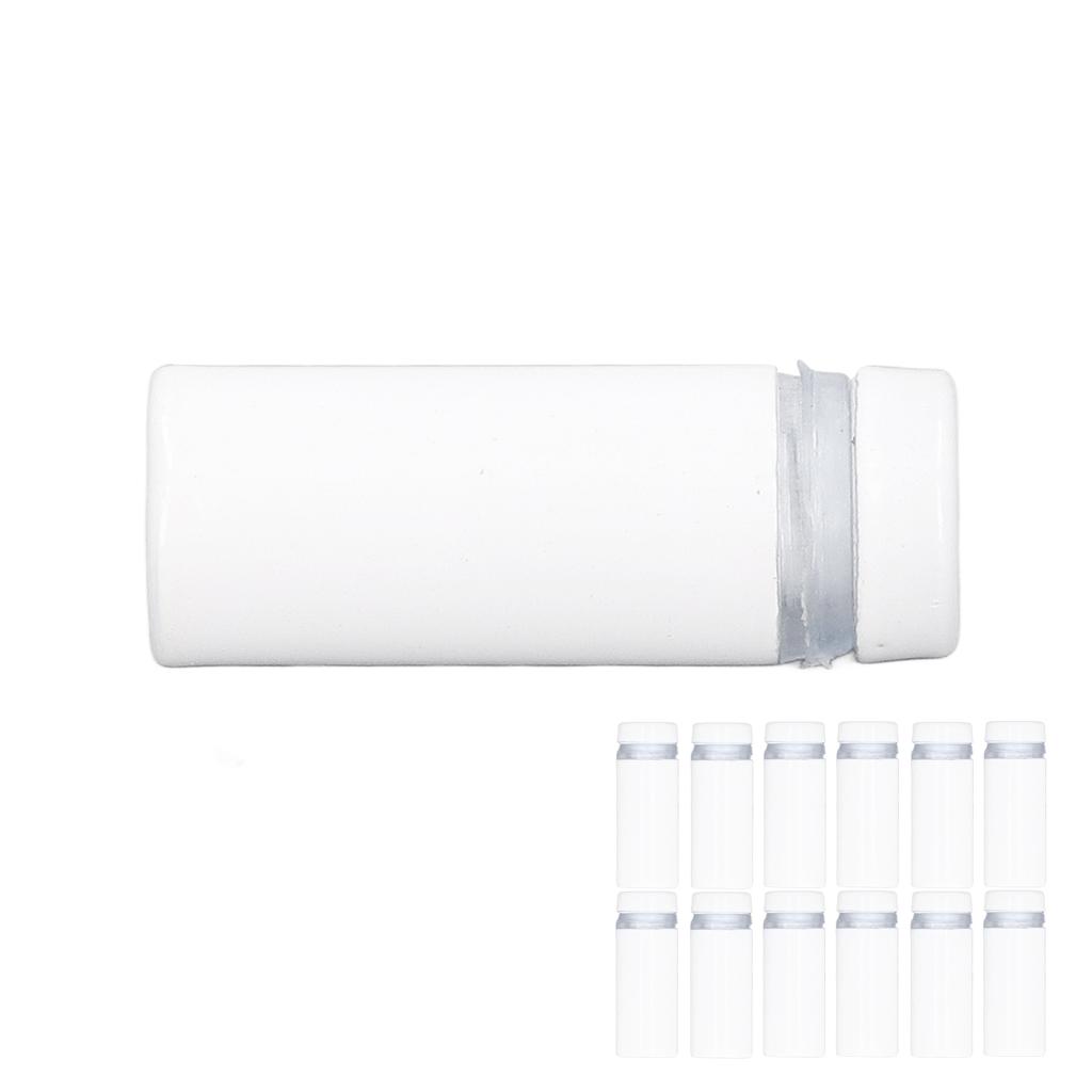 12Pcs Standoff Screws Stainless Steel Wall Sign Advertising Hardware Nail for Acrylic 12x30mm