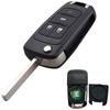 4-Tasten-Auto-Fernschlüssel-Flip für Chevrolet für Cruze, schlüsselloser Zugang, hohe Qualität