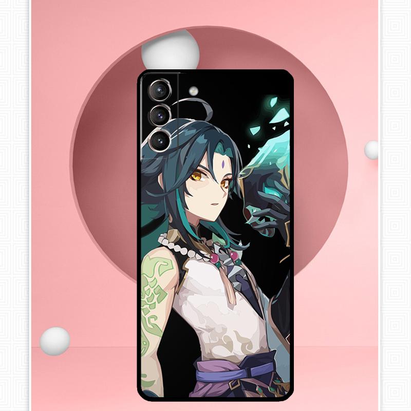 Genshin Impact Xiao Case For Samsung Galaxy S25 Ultra S20 S21 S22 S23 S24 Plus S9 S10 S24 FE S25 FE Cover Funda