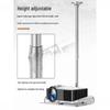 Projector Ceiling & Wall Mount Bracket - Retractable, Lifting, Hanging for Home Use - Free Shipping