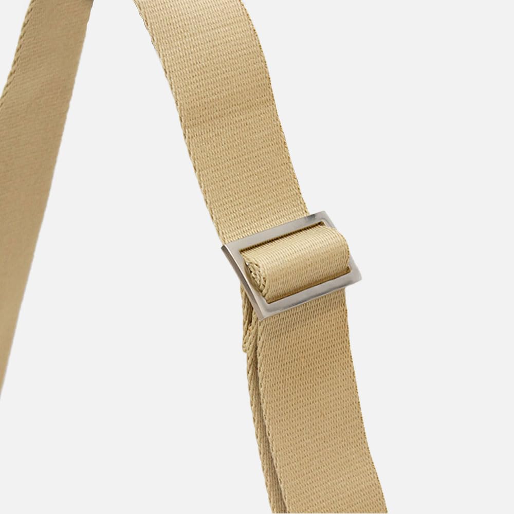 BLUEORB Foldover Bag, 2-Way Shoulder Bag, Women's, Korean Fashion (Champagne Beige)