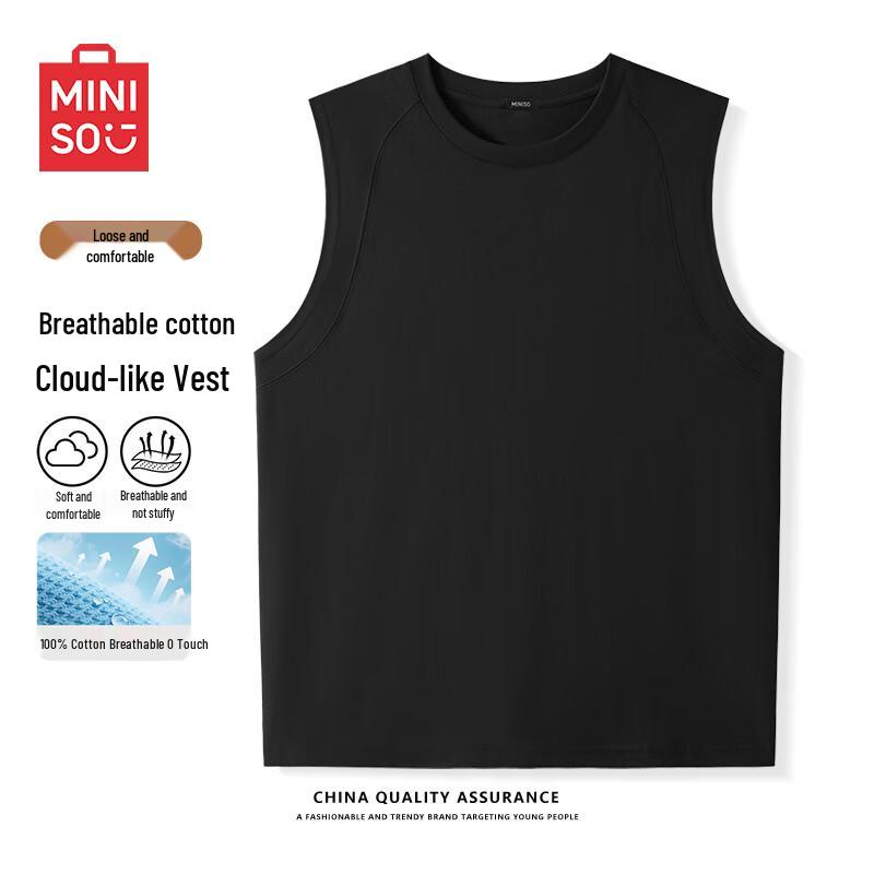 MINISO Men's Heavyweight Sleeveless Tank Top