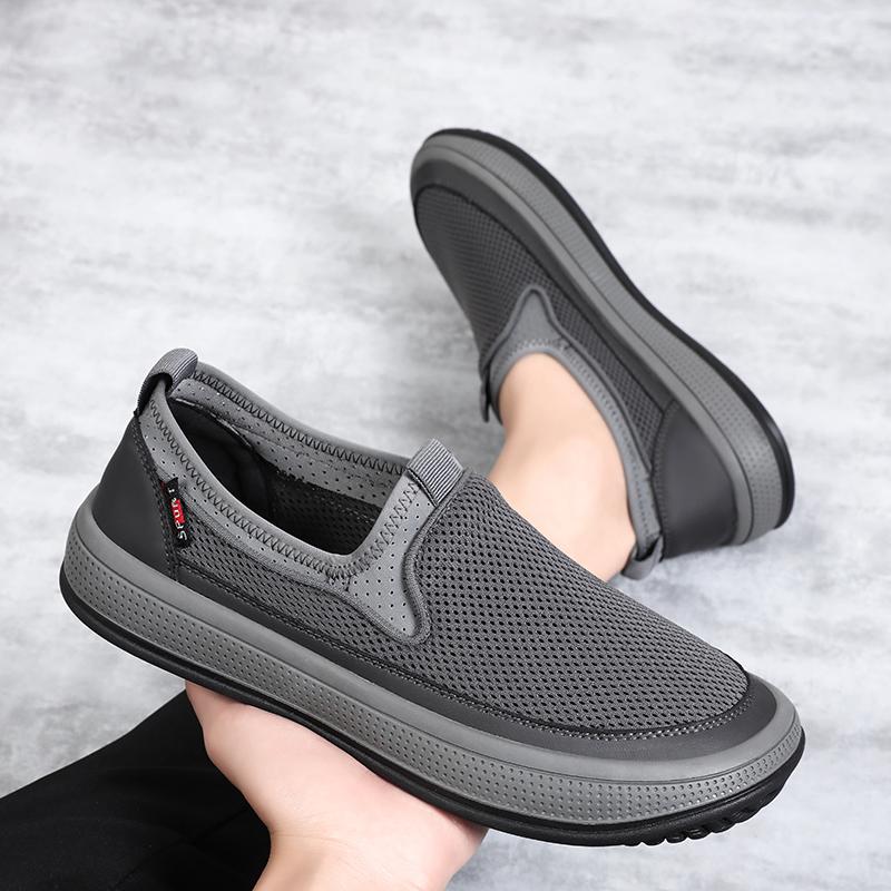 Casual Men's Tennis Canvas Loafers Breathable Male Sneakers Soft Sole Sports Shoes Skateboard Men Outside Luxury Brand Sneakers