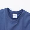Champion Basic Windsor Blue Shirt Short Crew Cotton Script Logo Relax Fit Women's CW-X339 Dress, Sleeve, Neck, USA, Embroidery,