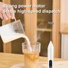 Wireless Electric Milk Frothers Coffee Frother Usb Rechargeable 3 Speeds Handheld Foam Maker Coffee Egg Beater  Cooking Tools