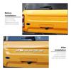 6pcs Rear Grille Letters Cover Decor Trim Molding Cap For Ford Bronco Sport 21+