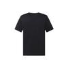 Jordan Brand Reflective Vertical Logo Print Short Sleeve T-Shirt Men Tops Black CU1684-010