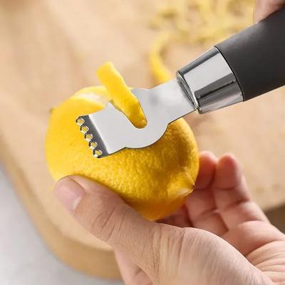 Food Grade Stainless Steel Lemon Peeler Grater Coconut Grater Grapefruit Tea Tool Orange Peeler Kitchen Items