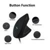 1 X USB Wired Ergonomic Vertical Gaming Mouse Adjustable DPI Wired 5 Keys Mouse