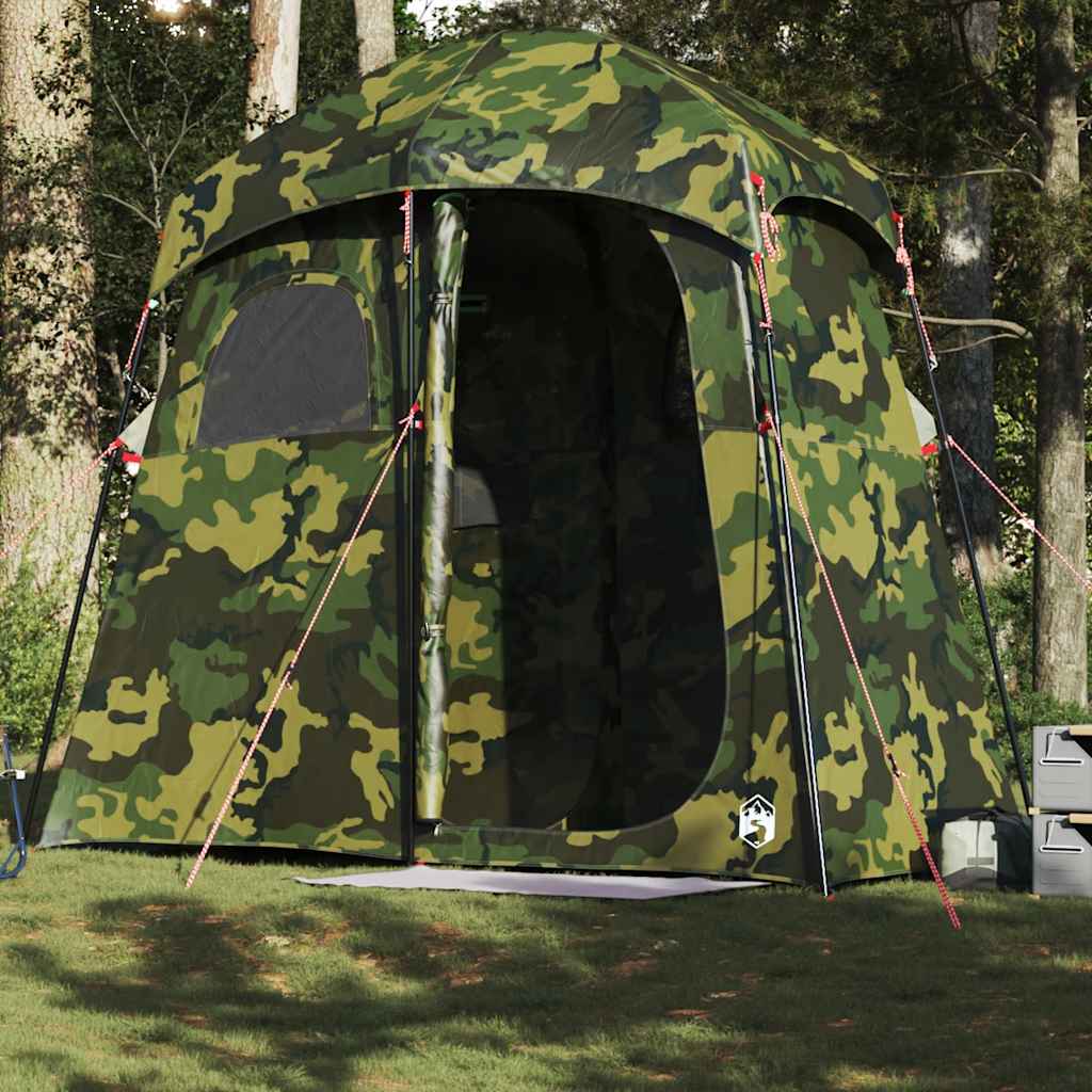 Shower Tent for 2 Persons Camouflage Pattern Waterproof