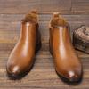 7-13 Chelsea Boots Herren Marke Bequeme Mode Lederstiefel #Dx214
